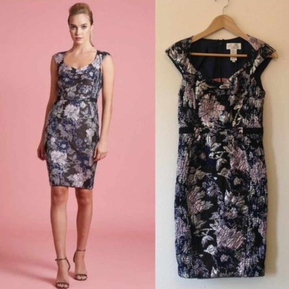Byron Lars Hot Cha Cha Sapphire Sheath Dress, NWT, Size 0